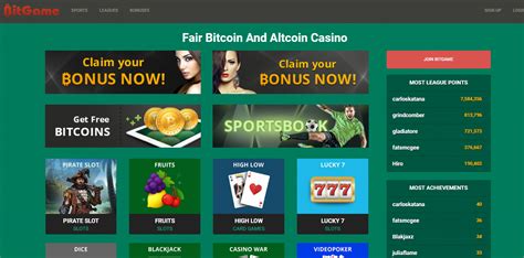 Bitgame casino online